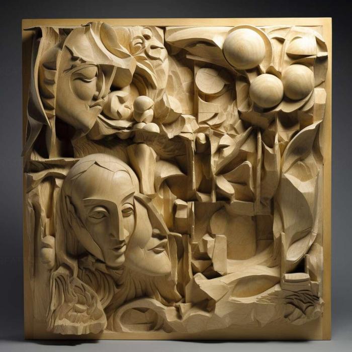 نموذج ثلاثي الأبعاد لآلة CNC 3D Art 